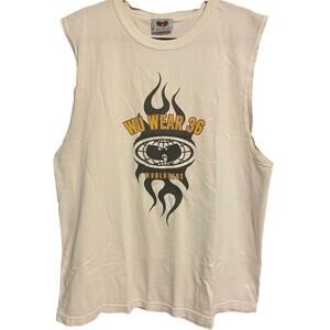 Vintage 90s Wu Tang Wu Wear Tank Top Shirt Adult XL